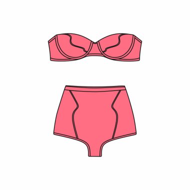  Vektör iç çamaşırı arka plan. İç çamaşırı. Sütyen ve külot. Seksi 