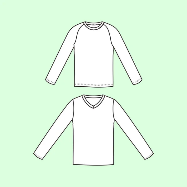 Ropa interior de los hombres camiseta dibujado vector. ropa interior . — Vector de stock