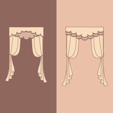 perdeler ve draperies iç dekorasyon tasarım fikirleri realisti