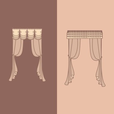 perdeler ve draperies iç dekorasyon tasarım fikirleri realisti