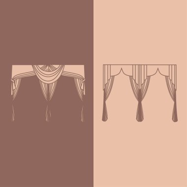 perdeler ve draperies iç dekorasyon tasarım fikirleri realisti