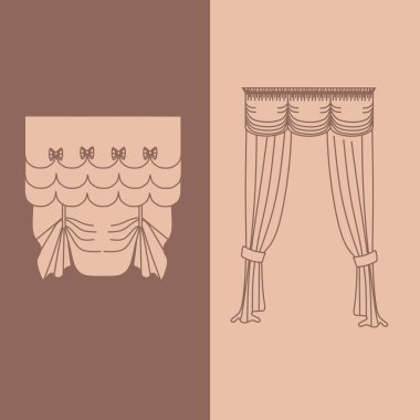 tasarım fikirleri gerçekçi simgeler koleksiyon izole vektör illustra