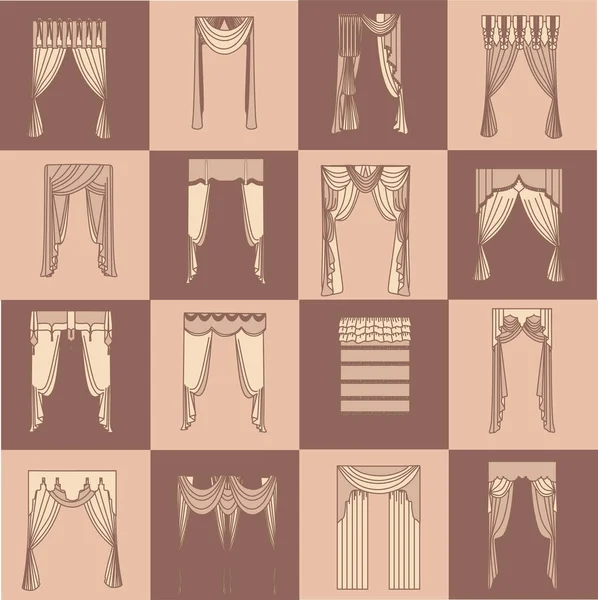  perdeler. lambrequin.Classic perdeler .