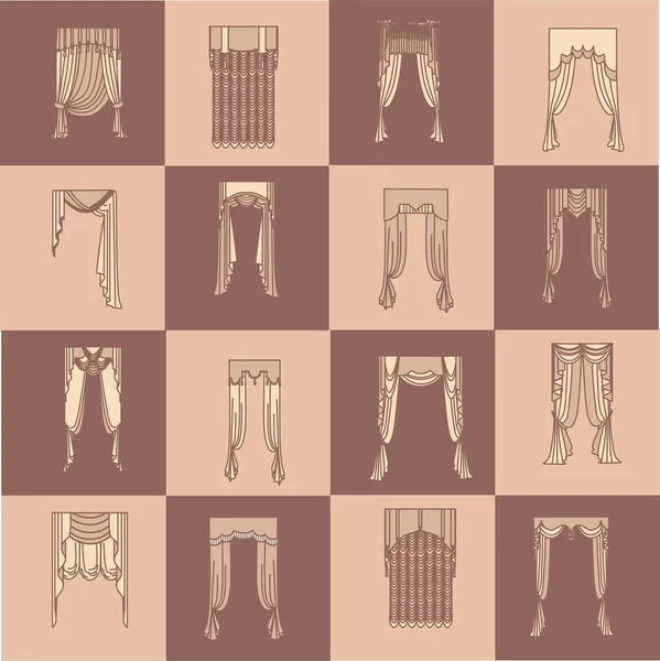  perdeler. lambrequin.Classic perdeler .