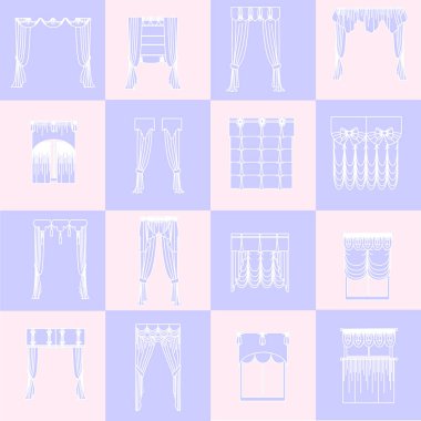   perdeler. lambrequin.Classic perdeler .