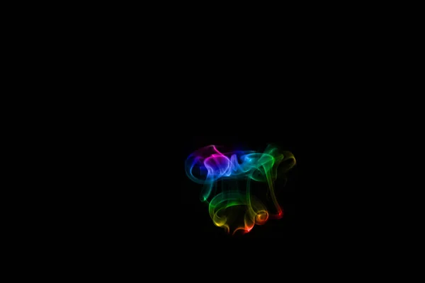 抽象的な色煙パターン — ストック写真