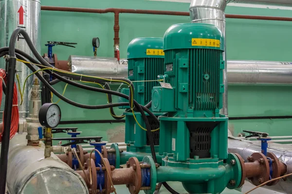 Pumping equipment for heating system, water supply