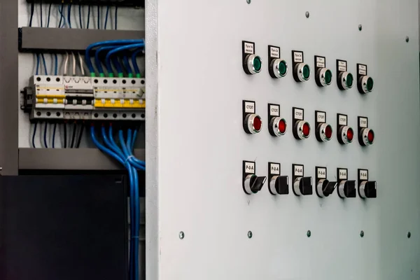 Electric Switch Cabinet Heating Station — Stock Photo, Image