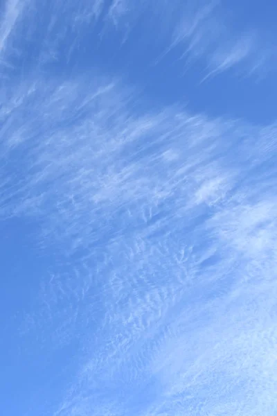 Cirrus clouds in the sky.