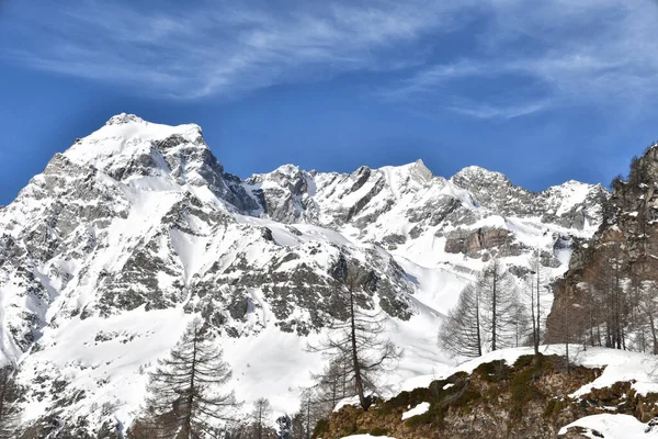 Landskap från Alpe Devero — Stockfoto