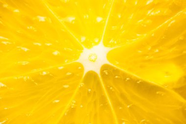 limon closeup dilimlenmiş arka plan