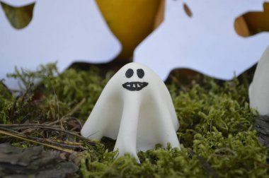 cupcakes için bir parti Halloween