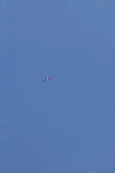 Легкий літак небо — стокове фото