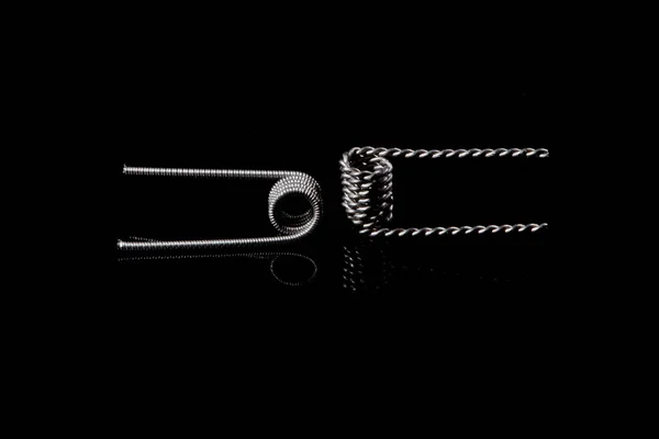 Vape bobin kanthal siyah — Stok fotoğraf