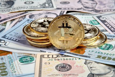 Dolarlı Bitcoin paraları