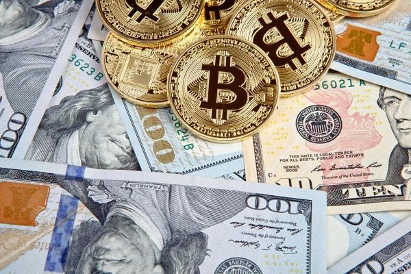 Dolarlı Bitcoin paraları