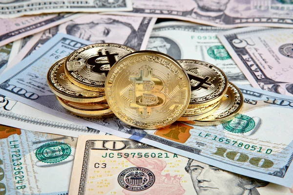 Dolarlı Bitcoin paraları