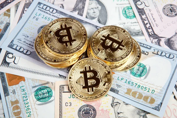 Dolarlı Bitcoin paraları