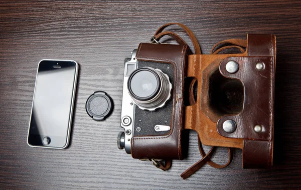 Moderne Gadgets Auf Dem Tisch — Stockfoto