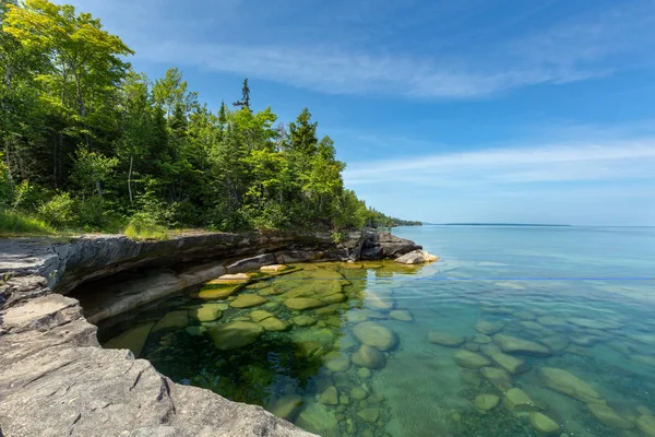 Lac Supérieur Paradise Cove - Au Train Michigan — Photo