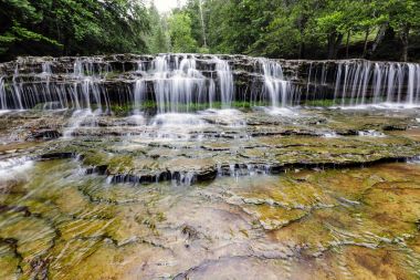 Au tren Michigan üst yarımadasında düşüyor