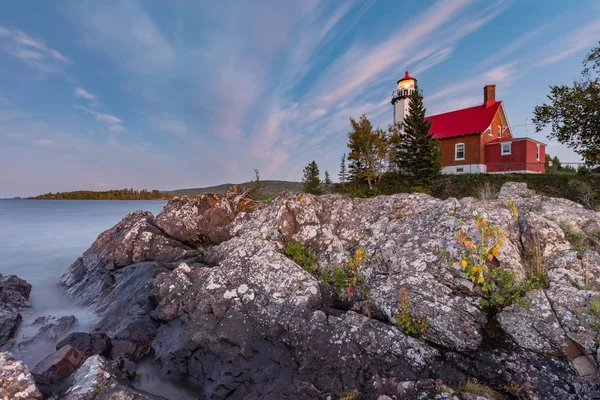 Eagle Harbor Lumière au crépuscule — Photo