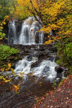 Üst Macarca Falls üst Yarımadası, Michigan, ABD