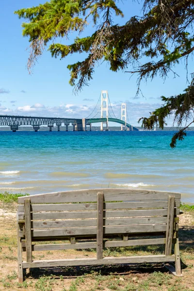 Mackinac Köprüsü Kuzey Michigan, ABD