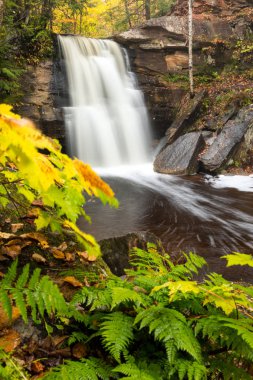 Macarca Falls Keweenaw Yarımadası, Michigan, ABD