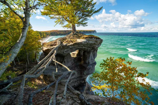 Chapel Rock and Lake Superior - Haute Péninsule du Michigan, États-Unis — Photo