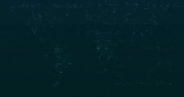 Soyut dijital ağ veri arkaplanı, 3D görüntüleme