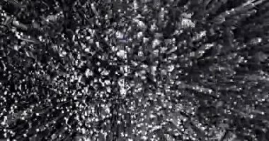 Soyut ızgara şekilli manzara arka planı. 3d oluşturma