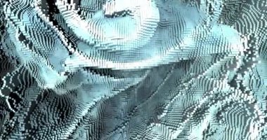 Soyut ızgara şekilli manzara arka planı. 3d oluşturma