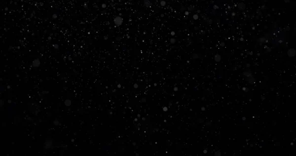 Natürlicher Weißer Winterschnee Auf Schwarzem Hintergrund — Stockfoto