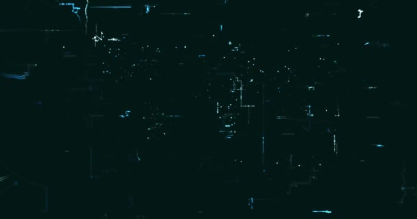Abstract Digital Network Data Background Rendering — ストック動画