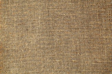 Doğal Keten Malzeme Tekstil Kumaş Döşeme Arkaplanı