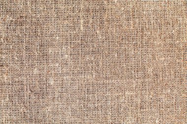 Doğal Keten Malzeme Tekstil Kumaş Döşeme Arkaplanı