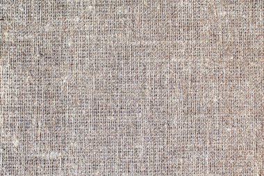 Doğal Keten Malzeme Tekstil Kumaş Döşeme Arkaplanı