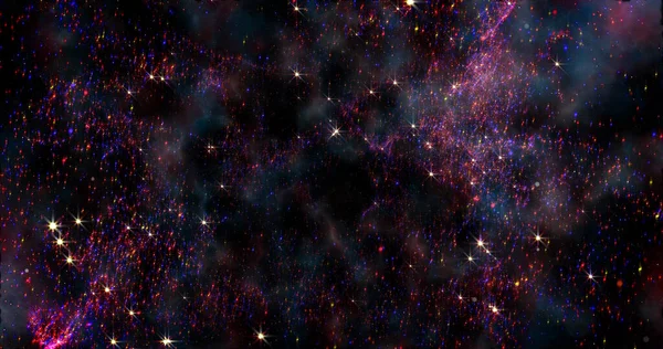 Абстрактний Фон Зірочкою Космічної Галактики — стокове фото