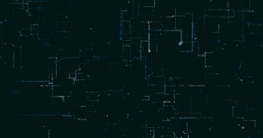 Soyut dijital ağ veri arkaplanı, 3d görüntüleme