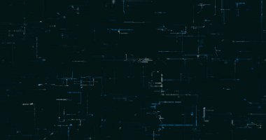 Soyut dijital ağ veri arkaplanı, 3d görüntüleme