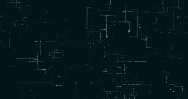 数字网络数据背景 3D渲染 — 图库照片