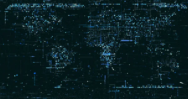 Astratto Sfondo Dati Rete Digitale Rendering — Foto Stock