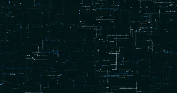 Abstrakt Digital Nätverksdata Bakgrund Rendering — Stockfoto