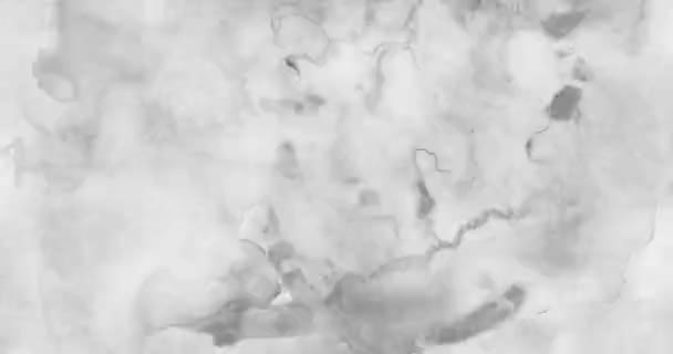 Abstraktes Design Aquarell Bild Malerei Illustration Hintergrund Video — Stockvideo
