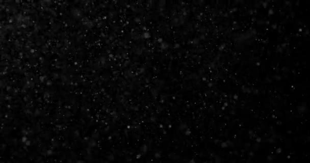 Блискавка Удари Чорному Тлі Реалістичними Відображеннями — стокове відео