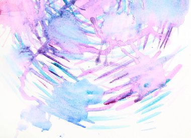 Soyut Tasarım suluboya resim illüstrasyon arka plan boyama 