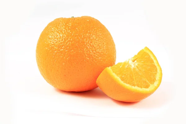 Orange dans l'eau — Photo