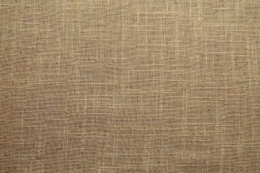 Doğal Keten Malzeme Tekstil Kumaş Döşeme Arkaplanı