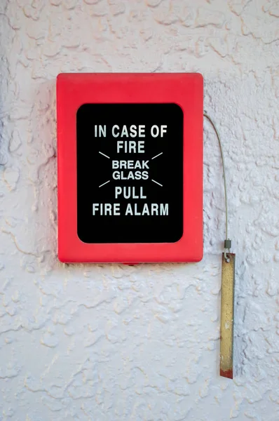 Interrupteur d'alarme incendie — Photo